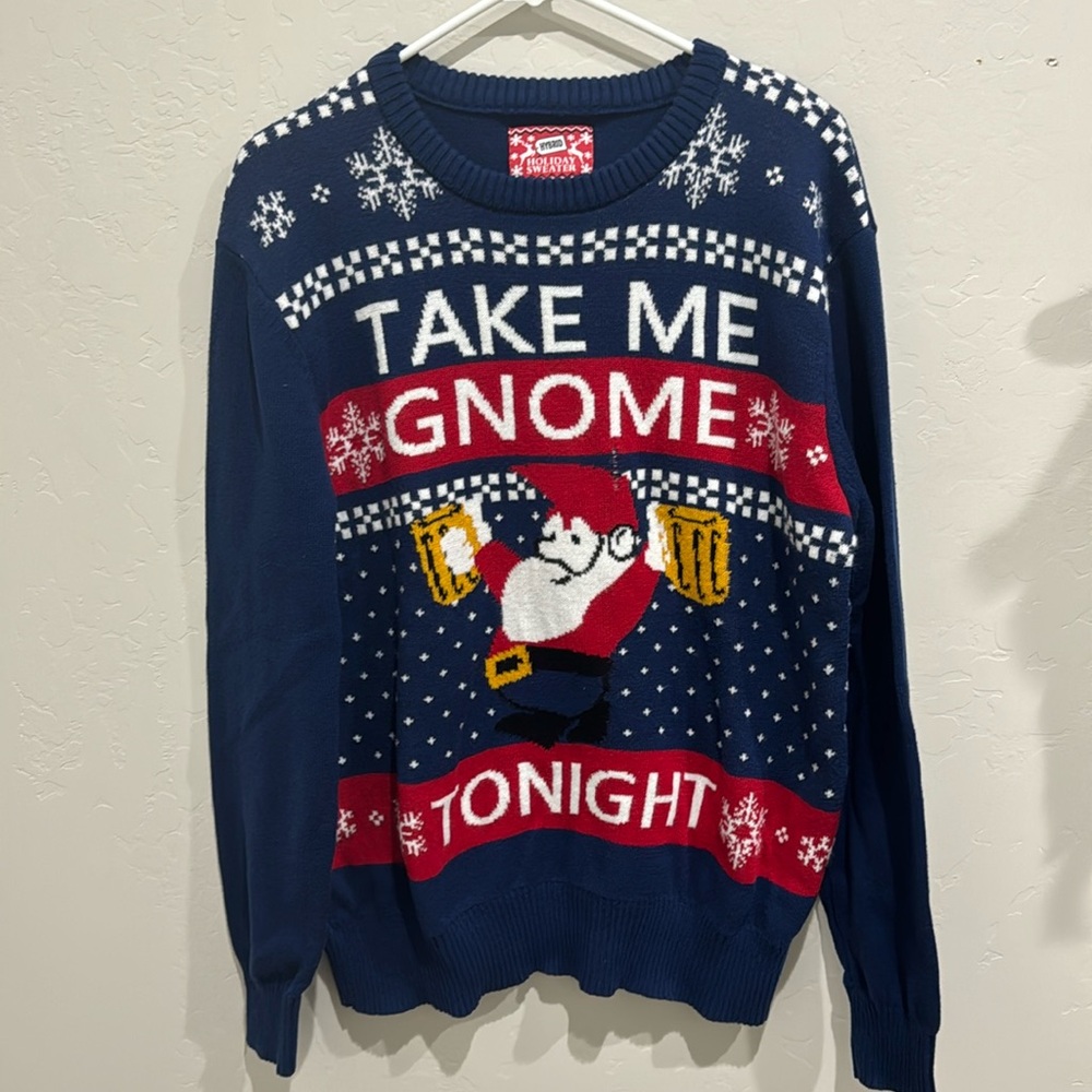 Ugly Christmas Gnome Sweater